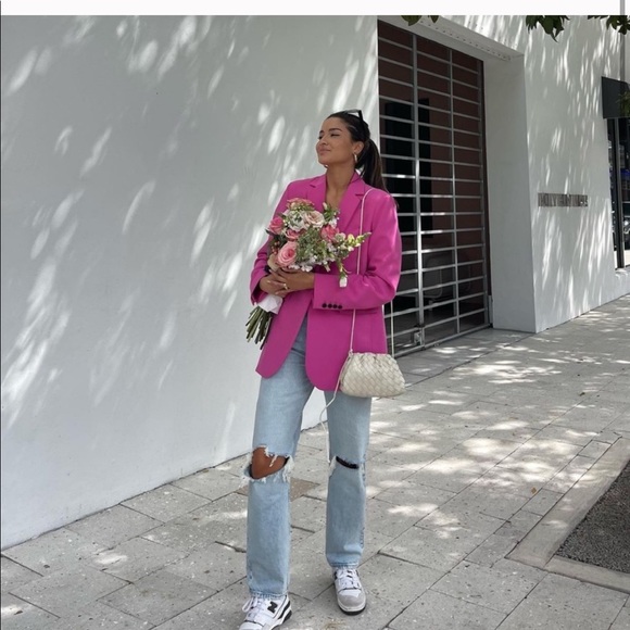 Zara buttoned tailored blazer - Picture 3 of 13